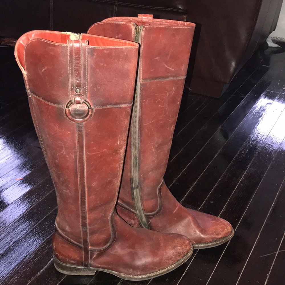 Frye Knee High leather boots